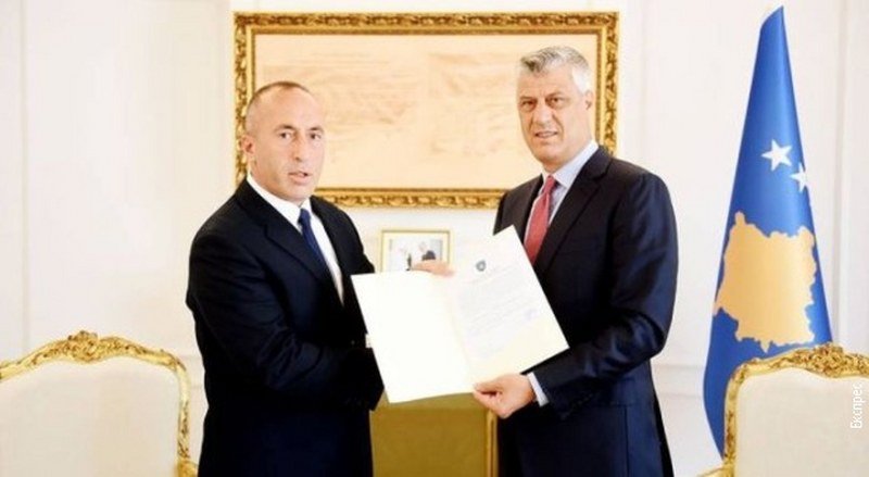 Tači dodelio mandat za sastav nove vlade Ramušu Haradinaju
