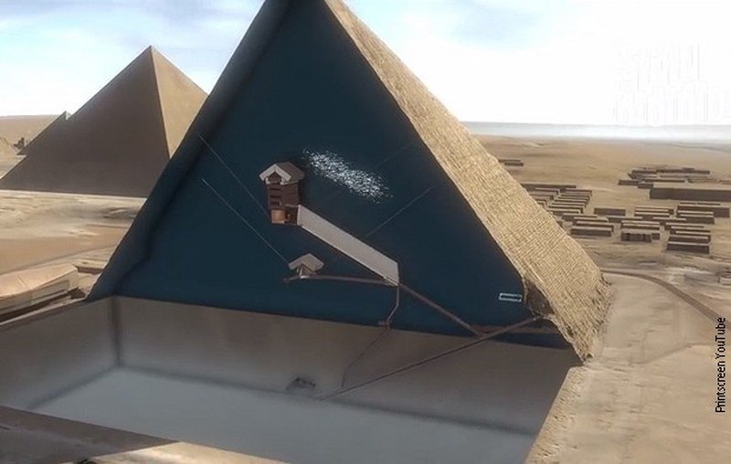 Uz pomoć kosmičkih zraka otkrivena tajna odaja u Keopsovoj piramidi