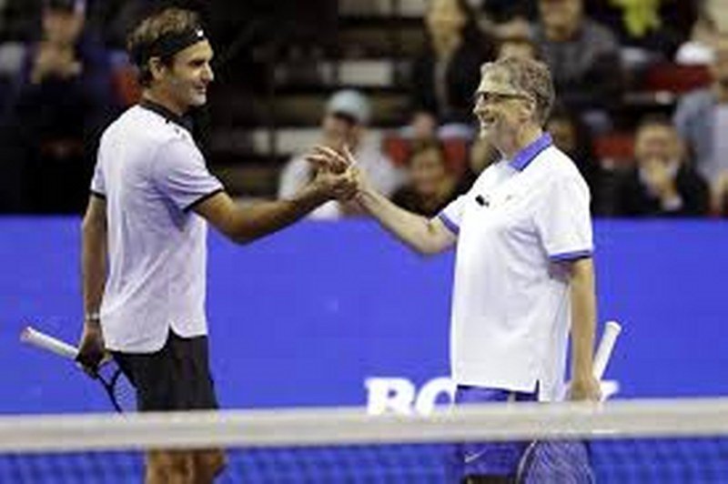 Federer i Gejts na humanitarnom turniru skupili dva i po miliona dolara (Video)