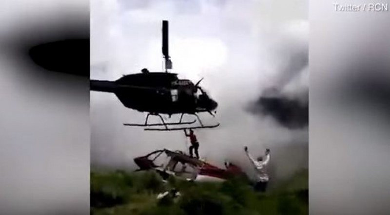 Sedam dana su čekali pomoć, a onda se helikopter srušio na njih (Video)