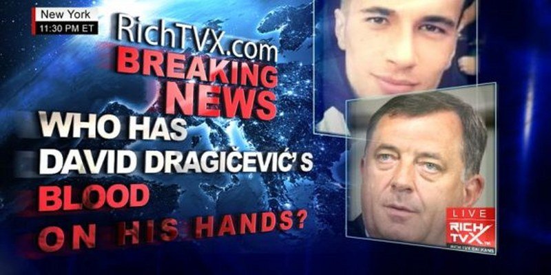 O ubistvu Davida Dragičevića - Frontmen -Letu štuke- Dino Šaran: -Osvijesti se, doći će i pred tvoja vrata!-