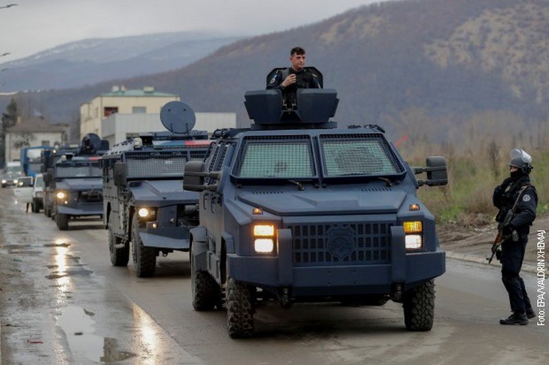 Kosovski specijalci na Gazivodama, srpska policija u stanju najviše pripravnosti