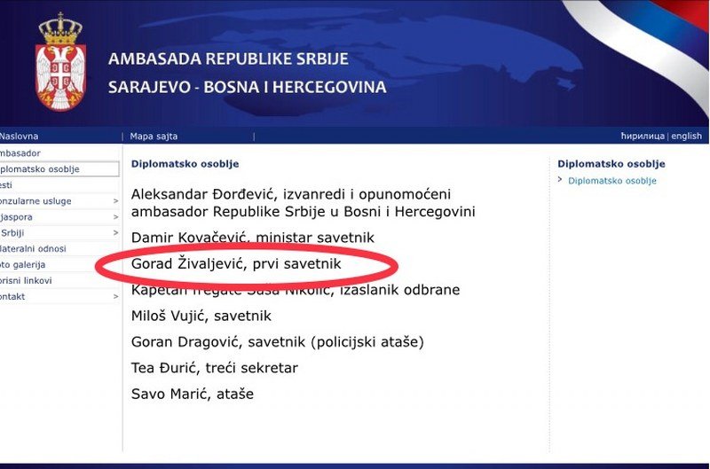 Vučićeva diplomatska mreža u BiH -  Savjetnik ambasadora Srbije u SA učestvovao u otmici konzula Srbije u BL