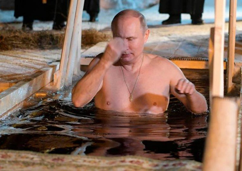 I Putin zaronio u hladnu vodu