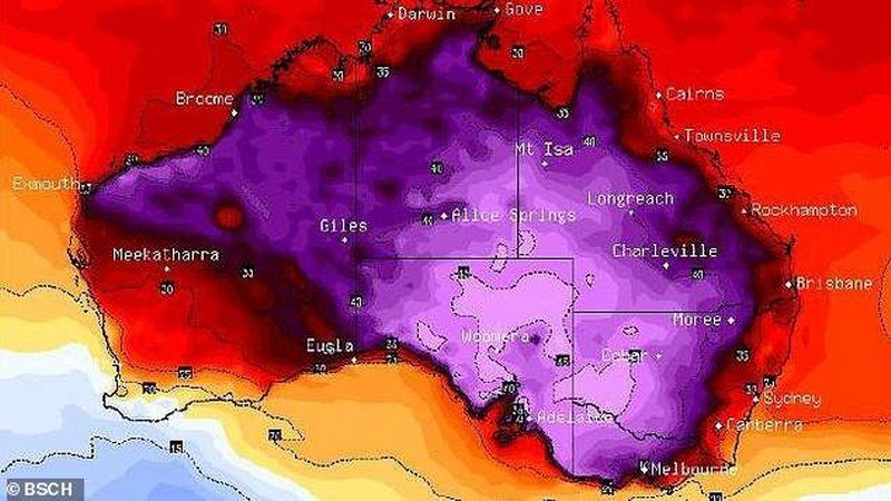 Australija gori, temperature i do 46 stepeni