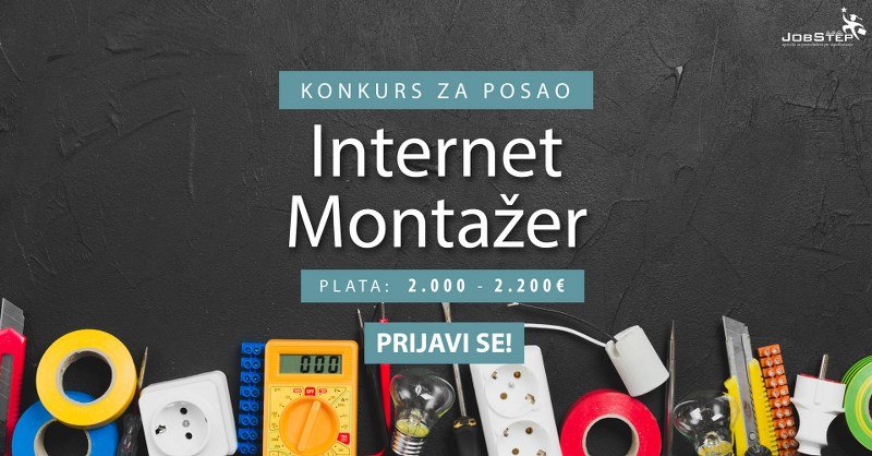 Jobstep - Potražnja za internet montažere - Plata 2.200 eura i posao u Njemačkoj