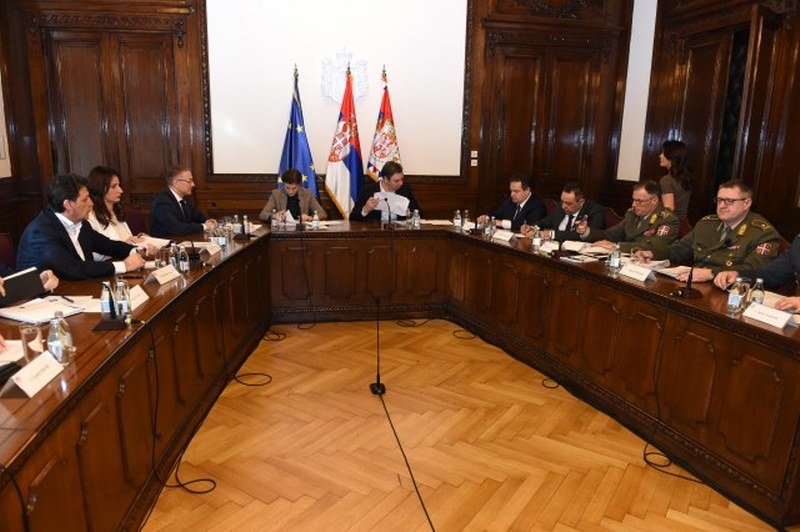 Završen sastanak Saveta za nacionalnu bezbednost Srbije