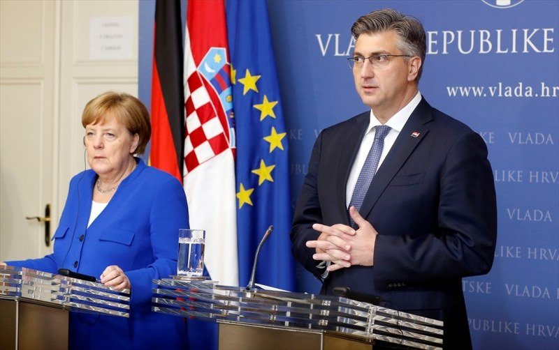 Merkel u Zagrebu - Podržavamo evropsku perspektivu Zapadnog Balkana