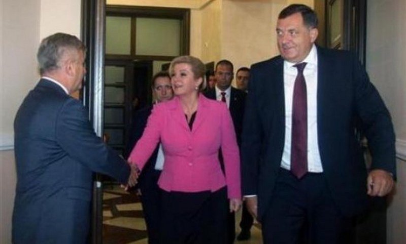 Dodik obećao hrvatskoj predsjednici Kolindi da će štititi hrvatske interese