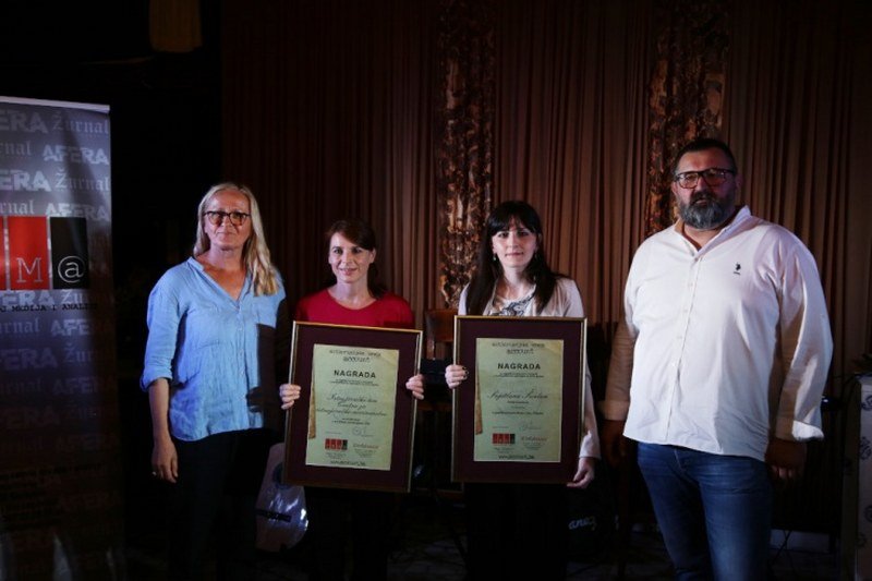 Account novinarska nagrada - CIN i Šurlan dobitnici nagrada za najbolje izvještavanje o korupciji