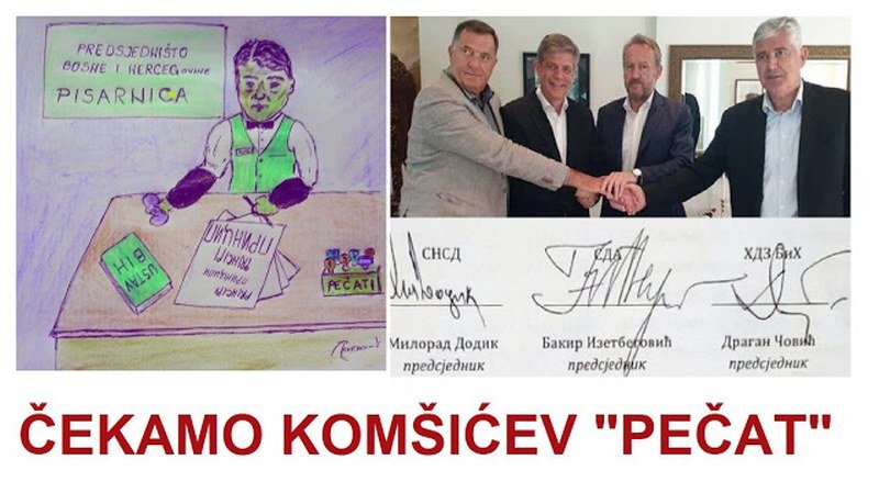 Željko Komšić - Predsjedavajući ili pisar predsjedništva