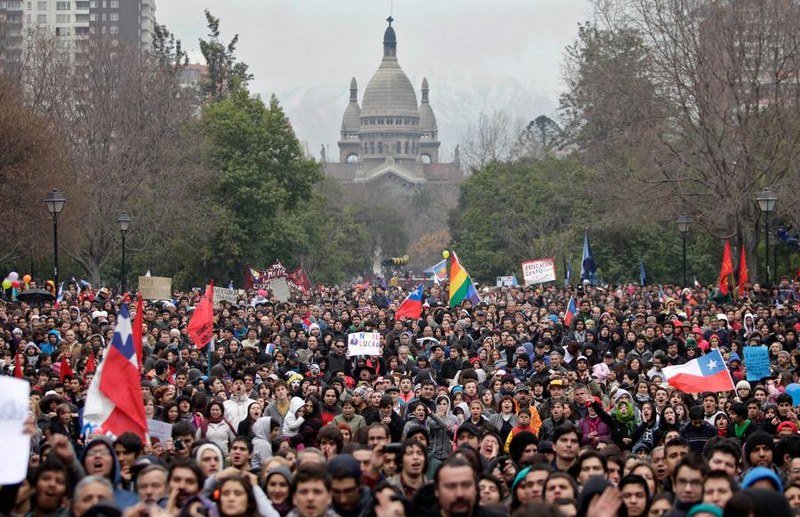 Milion ljudi protestuje na ulicama Čilea