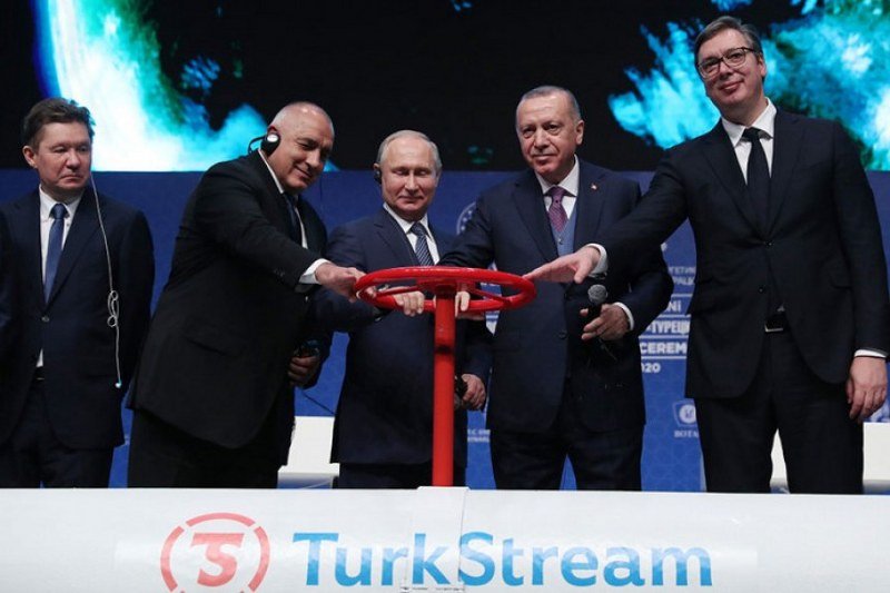 Puštena u rad dionica gasovoda Turski tok