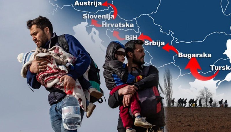 Katastrofa na Balkanu - Evropa pred talasom izbjeglica - Rute vode preko Bugarske, Srbije, BiH, Hrvatske