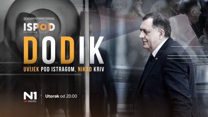 Podsjećanje na epizodu serijala N1 TV -Ispod površine- Dodik – uvijek pod istragom, nikad kriv (Video)