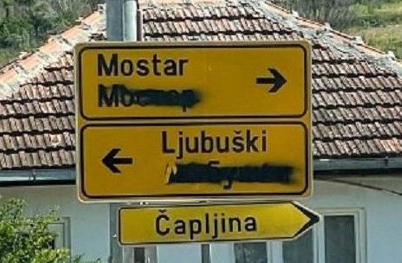 Dodik i Hrvati: On tvrdi da treba formirati Herceg-Bosnu a oni da neće u Mostaru table na ćirilici?