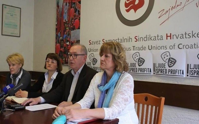 Hrvatska: Sporazum Vlade i sindikata nije potpisan   