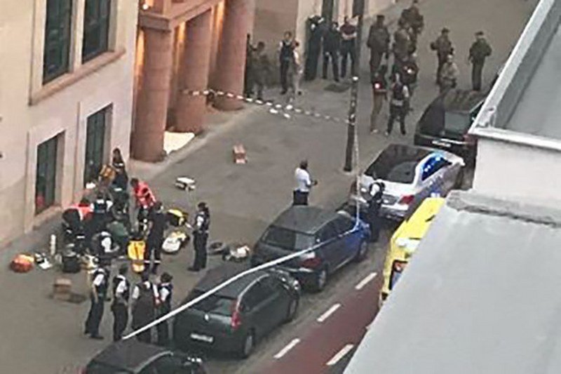 Napad nožem u centru Brisela, čuli se i pucnji (Video)