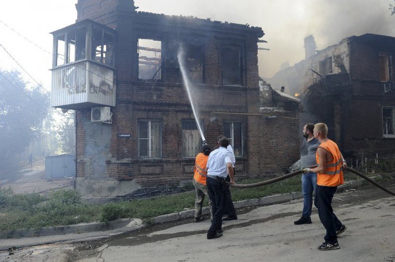 Rusija: Požar u Rostovu na Donu uništio desetine kuća