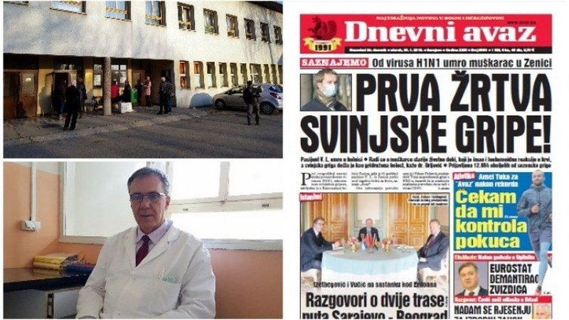 Prvi ovogodišnji smrtni slučaj u BiH: Zeničanin izgubio bitku sa svinjskom gripom!