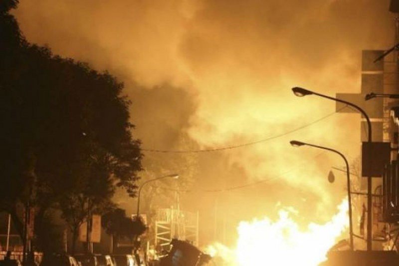 Eksplozija u CG, ima povređenih (Foto)
