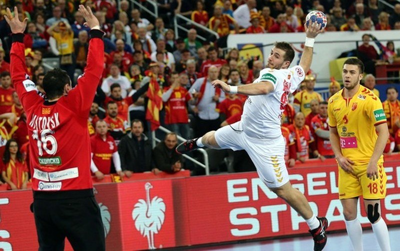 Makedonija pobijedila Crnu Goru na Ervopskom prvenstvu u rukometu