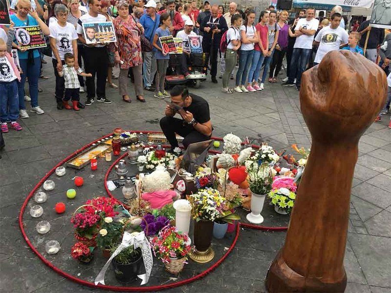Banja Luka -Pravda za Davida-: 80.dan skupa -Je li moguće da je ovo država- (Video) 