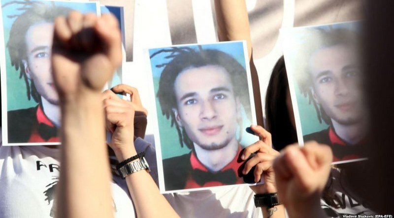 Krik za istinom - Protest Grupe -Pravda za Davida-