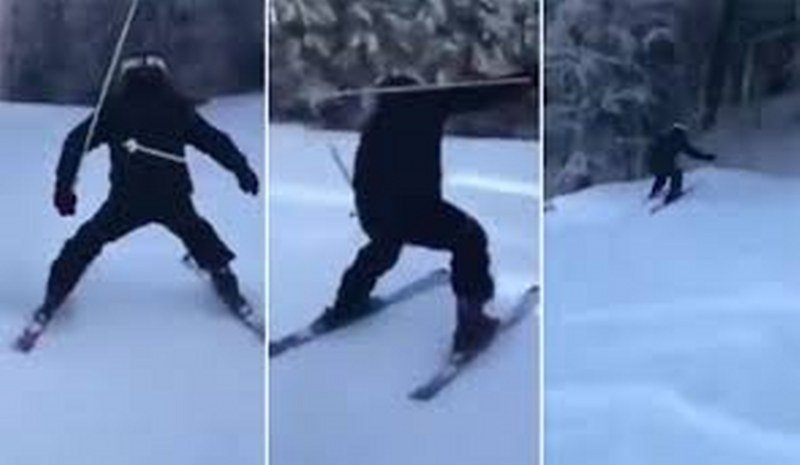Škola skijanja u Bosni - Ne tamo, medo je tamo, medooo - Nasmejte se (Video)