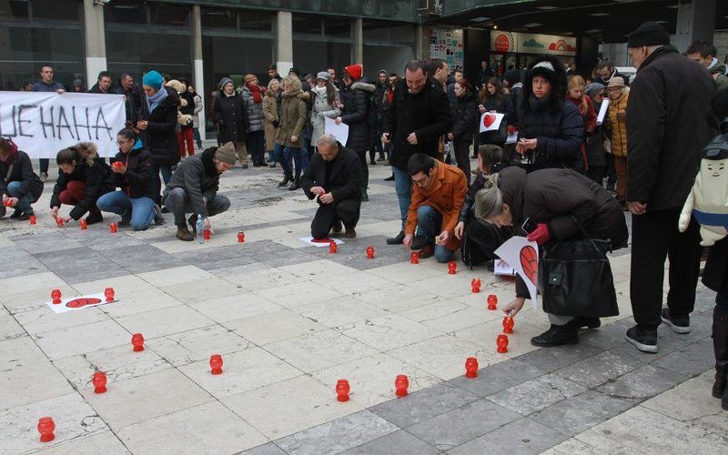 Pogledajte kako je u Beogradu protekao skup solidarnosti -Srce za Davida-(Video)