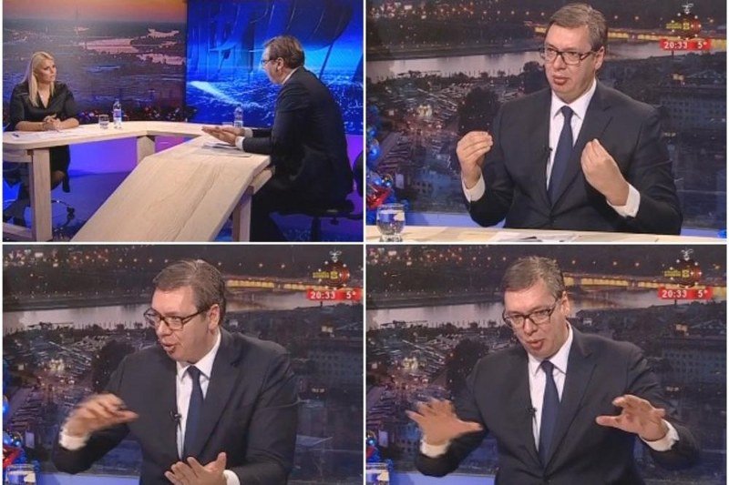 Predsjednik Srbije - Čuo sam ih da viču -Vučiću pederu-, bolje im ide nego -Vučiću lopove-