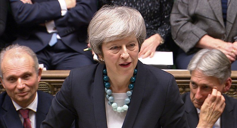 Tereza Mej -preživela- glasanje