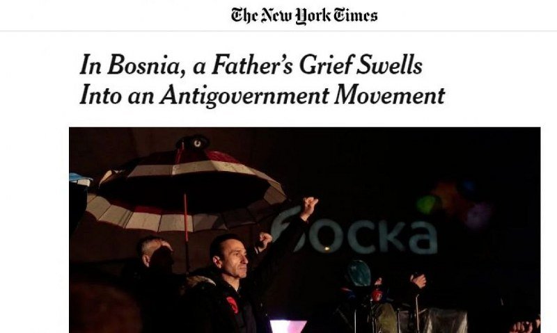 New York Times - Pokret Pravda za Davida, Muriz i Davor brišu podjele među ljudima