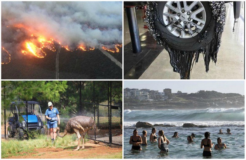 Australija - Nesnosne vrućine, raste opasnost od požara