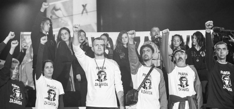 Članovi grupe - Pravda za Davida svjedoče o torturi policije - Suđenja su farsa, a sve presude unaprijed donesene!
