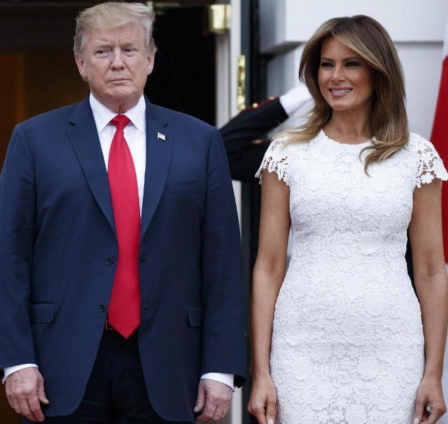 Luksuzna haljina - Kombinacija Melanije Tramp za 49. rođendan