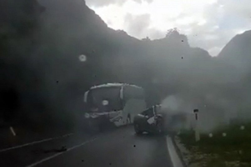 Uhapšen muškarac koji je snimao saobraćajnu nesreću kod Mostara
