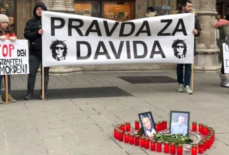 Austrija - Bečom odjekuje - Pravda za Davida, Pravda za Dženana - Davor poručio Dodiku -Milorade nećeš se izvući-