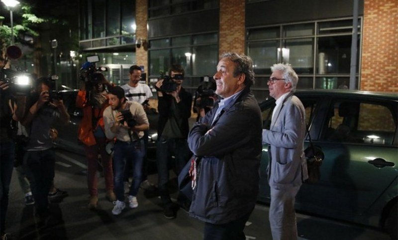 Platini pušten iz pritvora