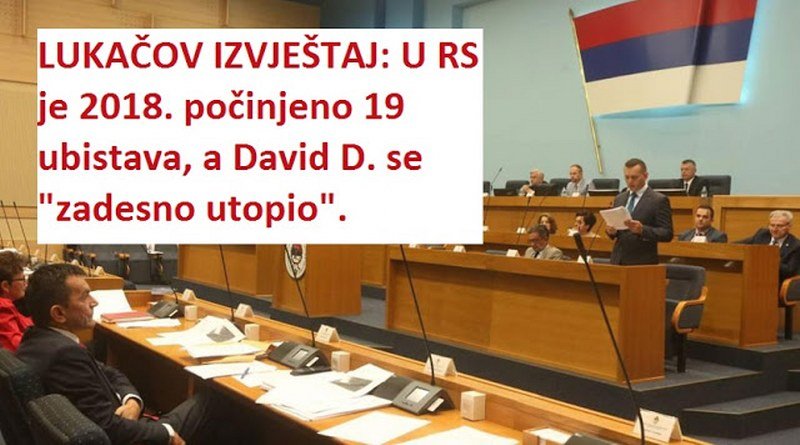 Borislav Radovanović: -Dokazano- Za MUP RS David Dragičević -statistički utopljenik i narkoman-