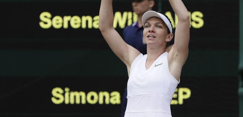 Simoni Halep prvi trofej na Vimbldonu