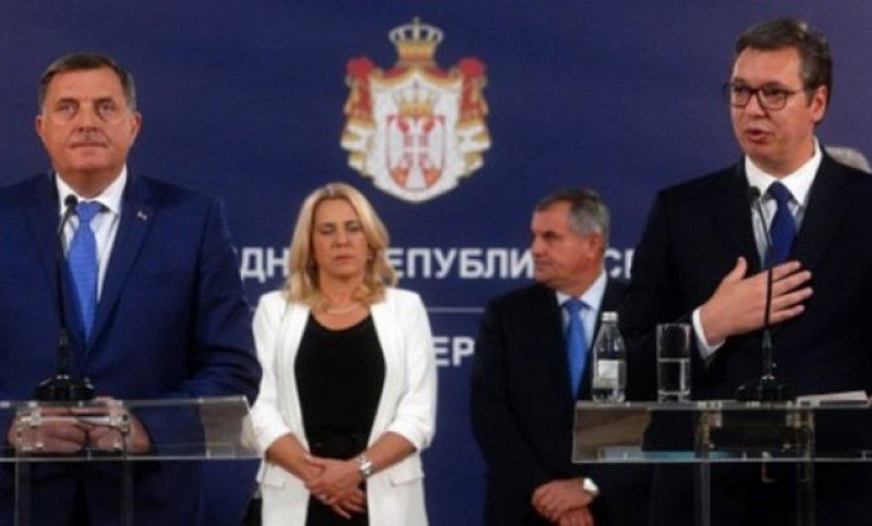 Bruka - Dodik i lideri opozicije se posvađali i kod Vučića