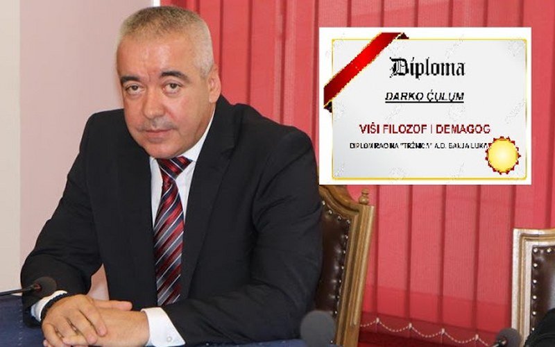 Borislav Radovanović - Darko Ćulume - pokaži diplomu budući direktore SIPA!
