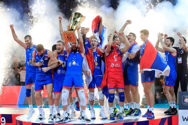 Srbija je šampion Evrope i u muškoj odbojci!