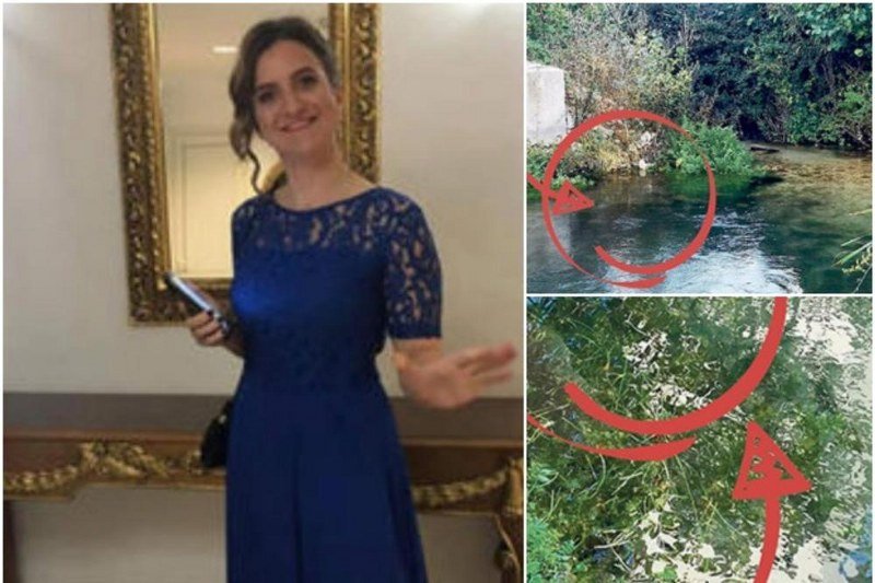Obrt u slučaju ubistva Lane Bijedić - Prve slike mesta gde je pronađeno telo - Devojka bila živa kad je bačena u reku