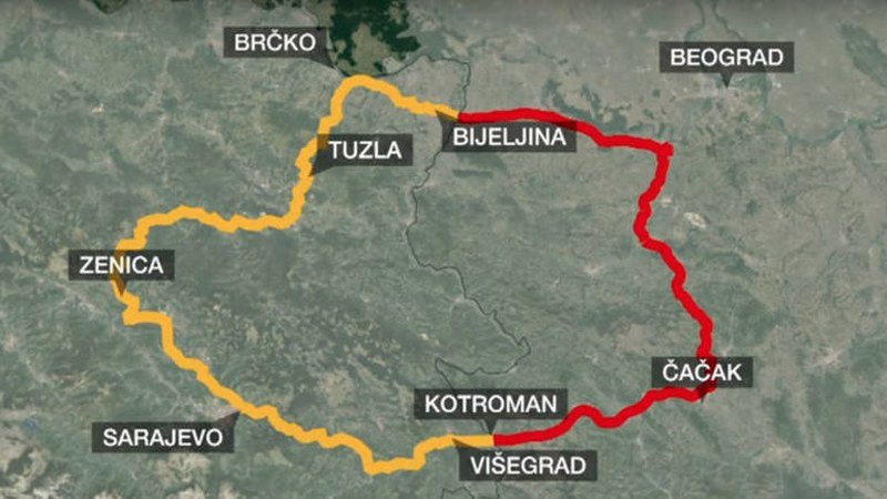 Auto-put Beograd-Sarajevo znači život i mir