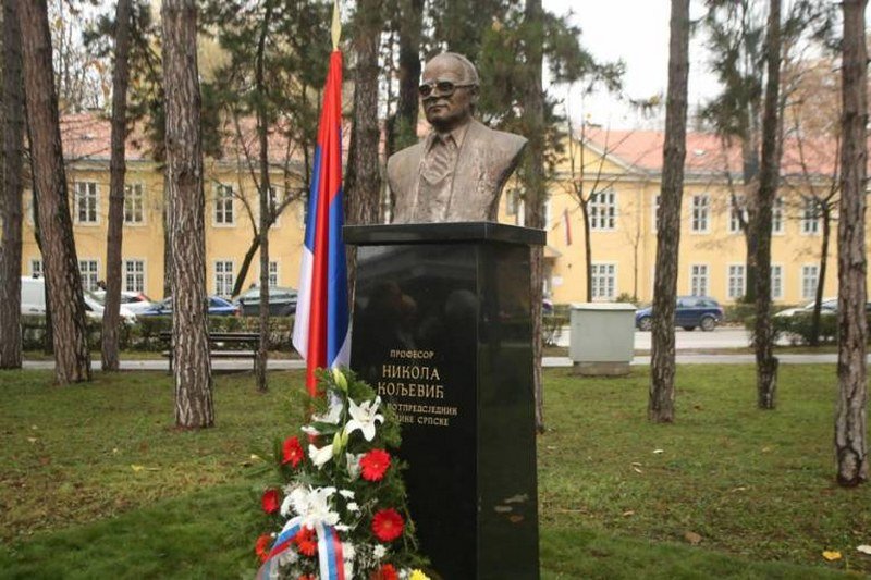Banja Luka - Otkrivena bista Nikole Koljevića