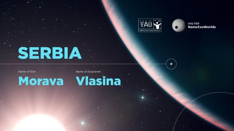 Srbija dala imena planeti i zvijezdi: Na nebu sijaju Morava i Vlasina!