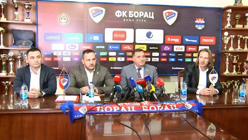 Krije se koliko je Vlada Srpske uplatila novca za FK -Borac- kojeg vodi sestrić Milorada Dodika (Video)