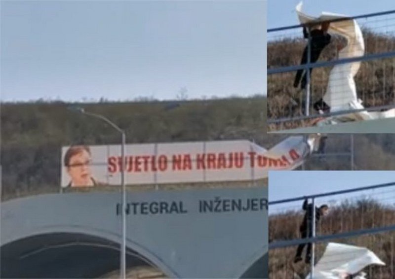 Svjetlo na kraju tunela mu došlo glave: Ivan Begić -skinuo- Vučića i Dodika pa saslušan u policiji